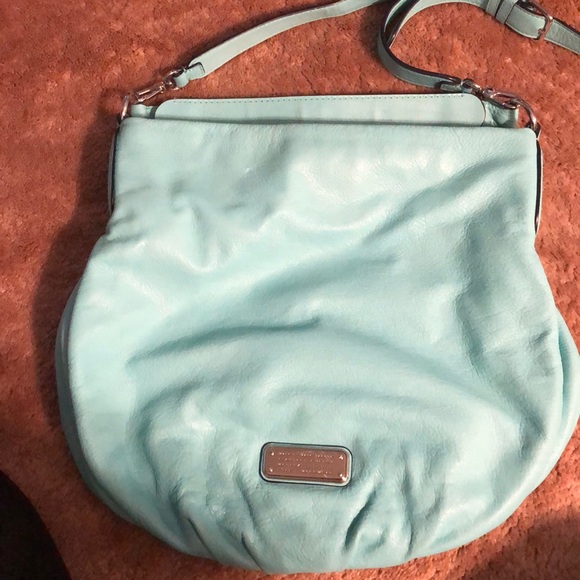 Marc Jacobs Blue Leather Purse - Picture 1 of 5